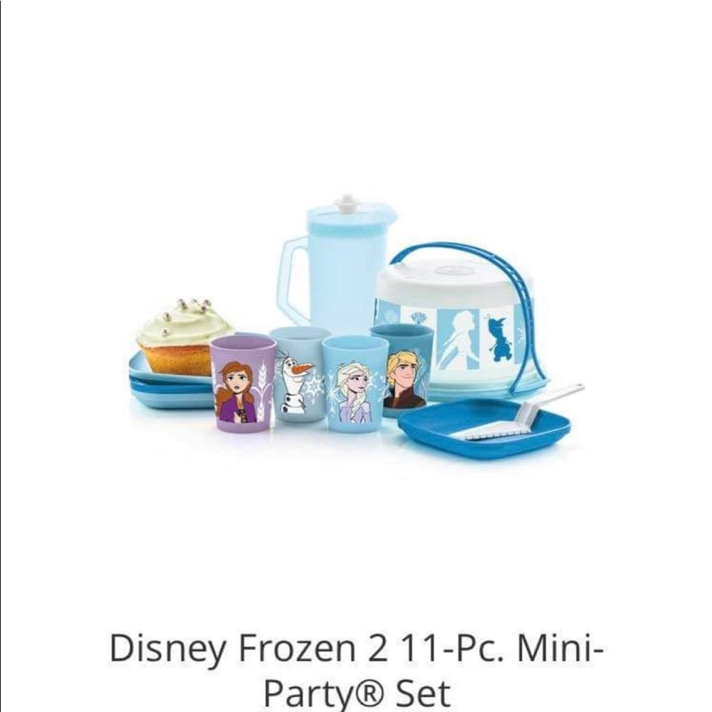 Tupperware mini frozen play set